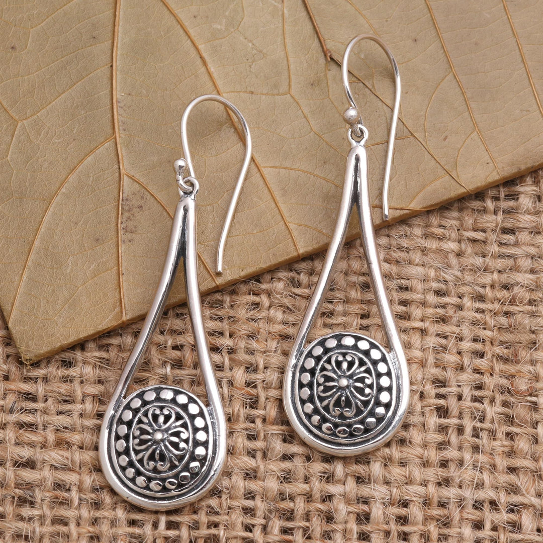Style Sterling Silver Dangle Earrings - Bali Jawan