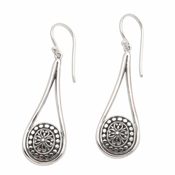 Style Sterling Silver Dangle Earrings - Bali Jawan