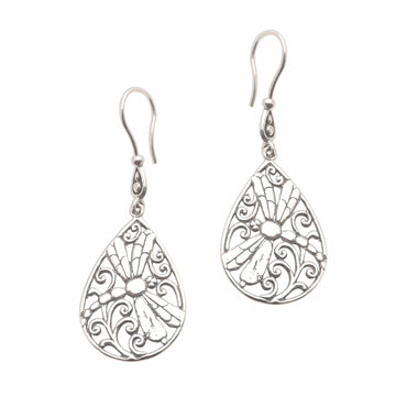 Dragonfly Sterling Silver Earrings - Dragonfly Breeze