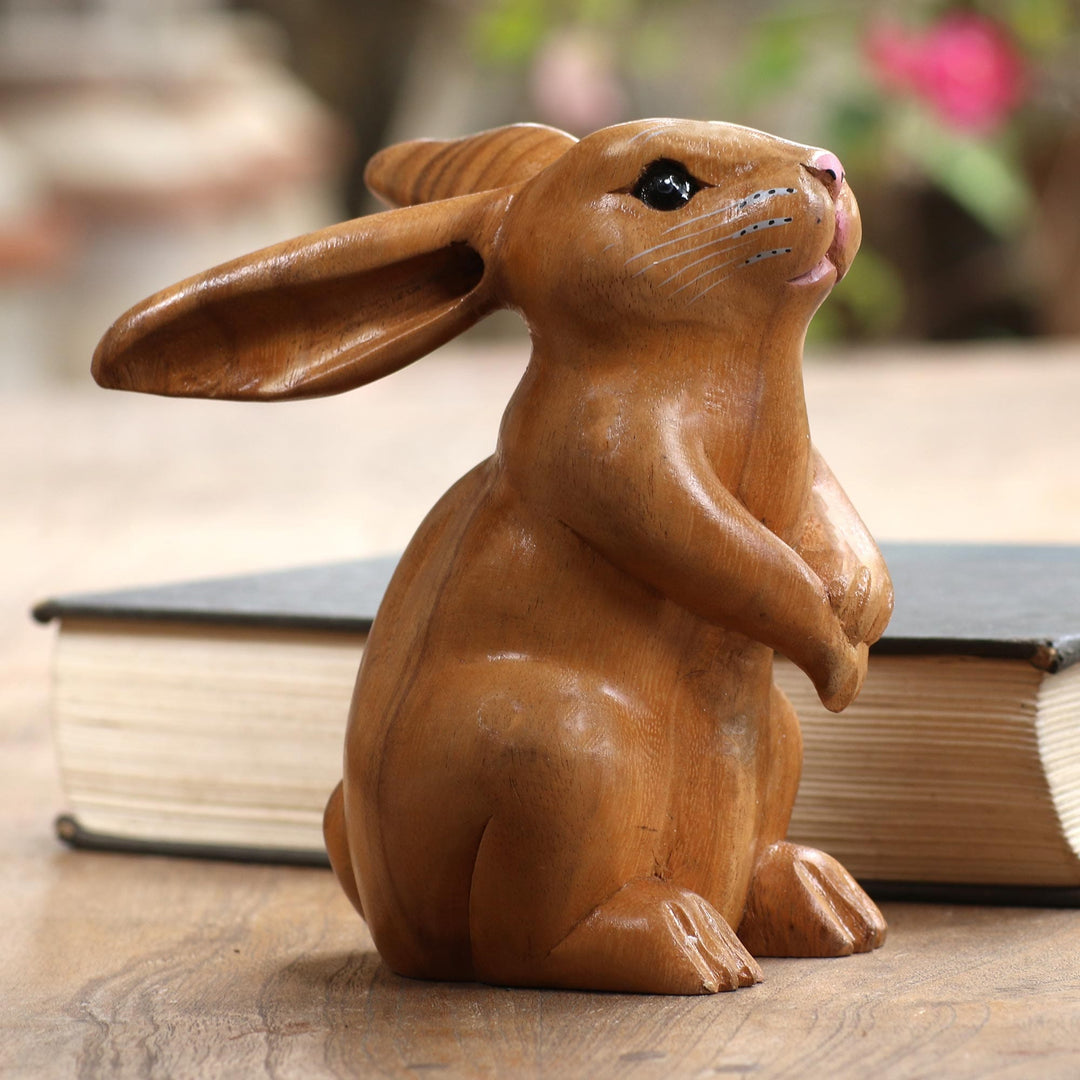 Adorable Rabbit in Brown