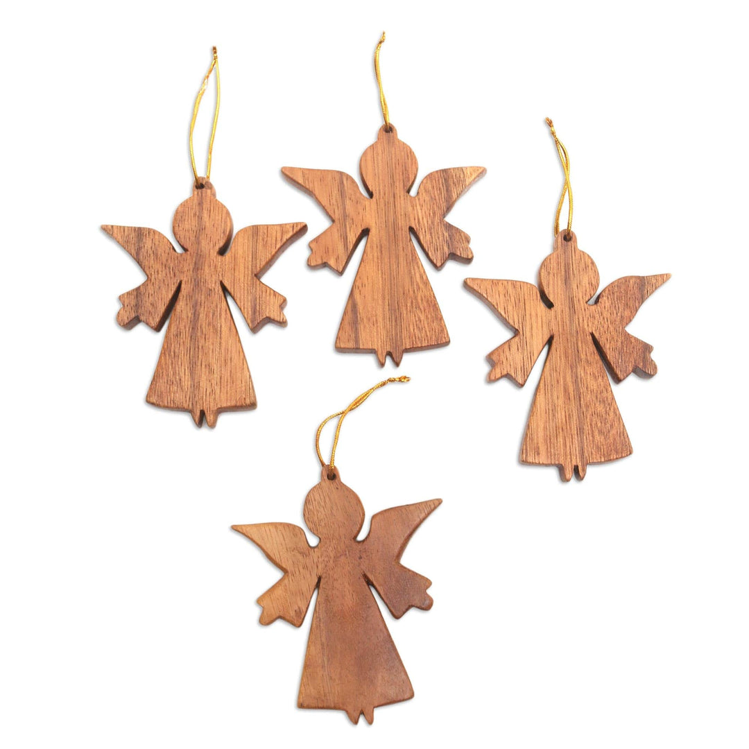 Angel Ornaments (Set of 3) - Angel Silhouette