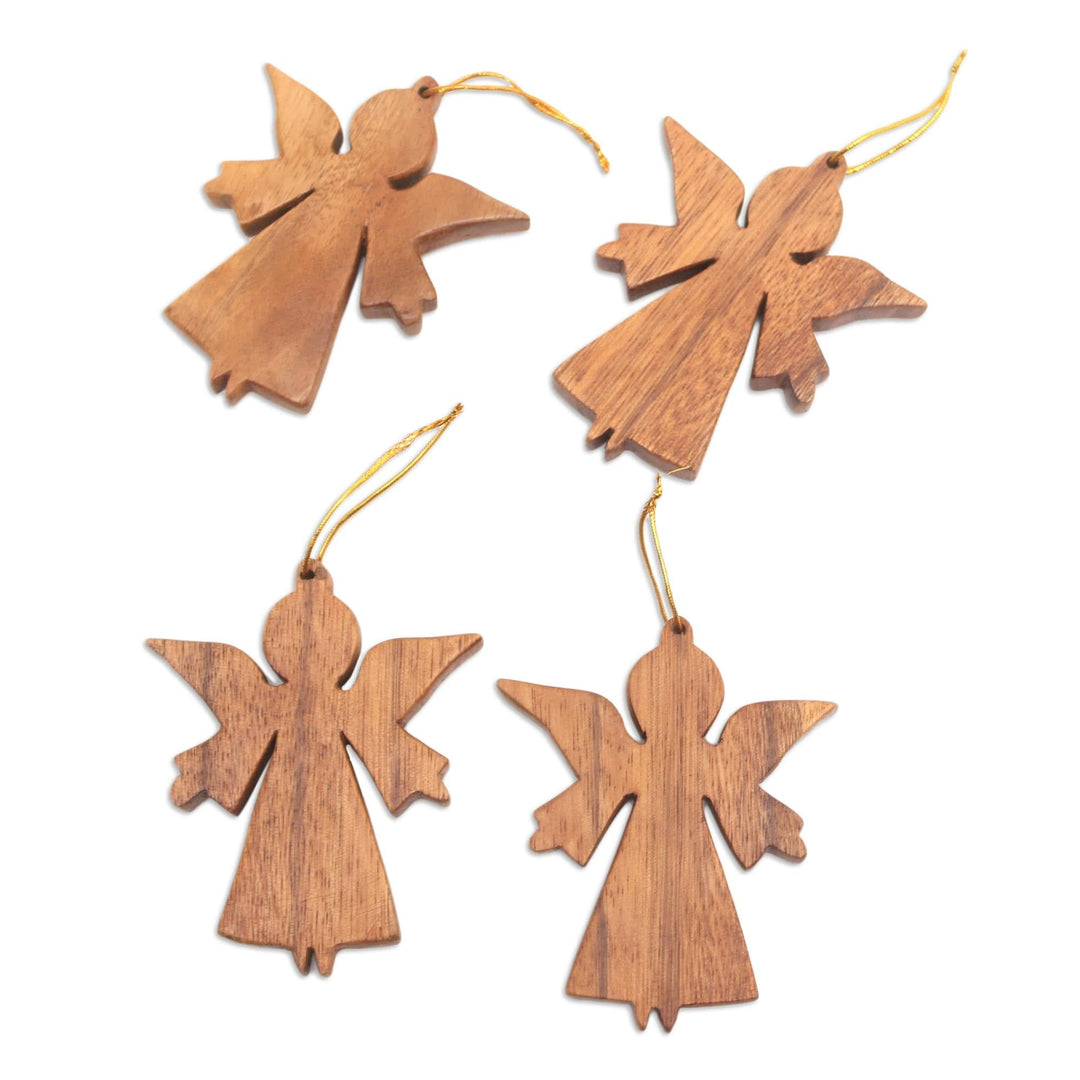 Angel Ornaments (Set of 3) - Angel Silhouette