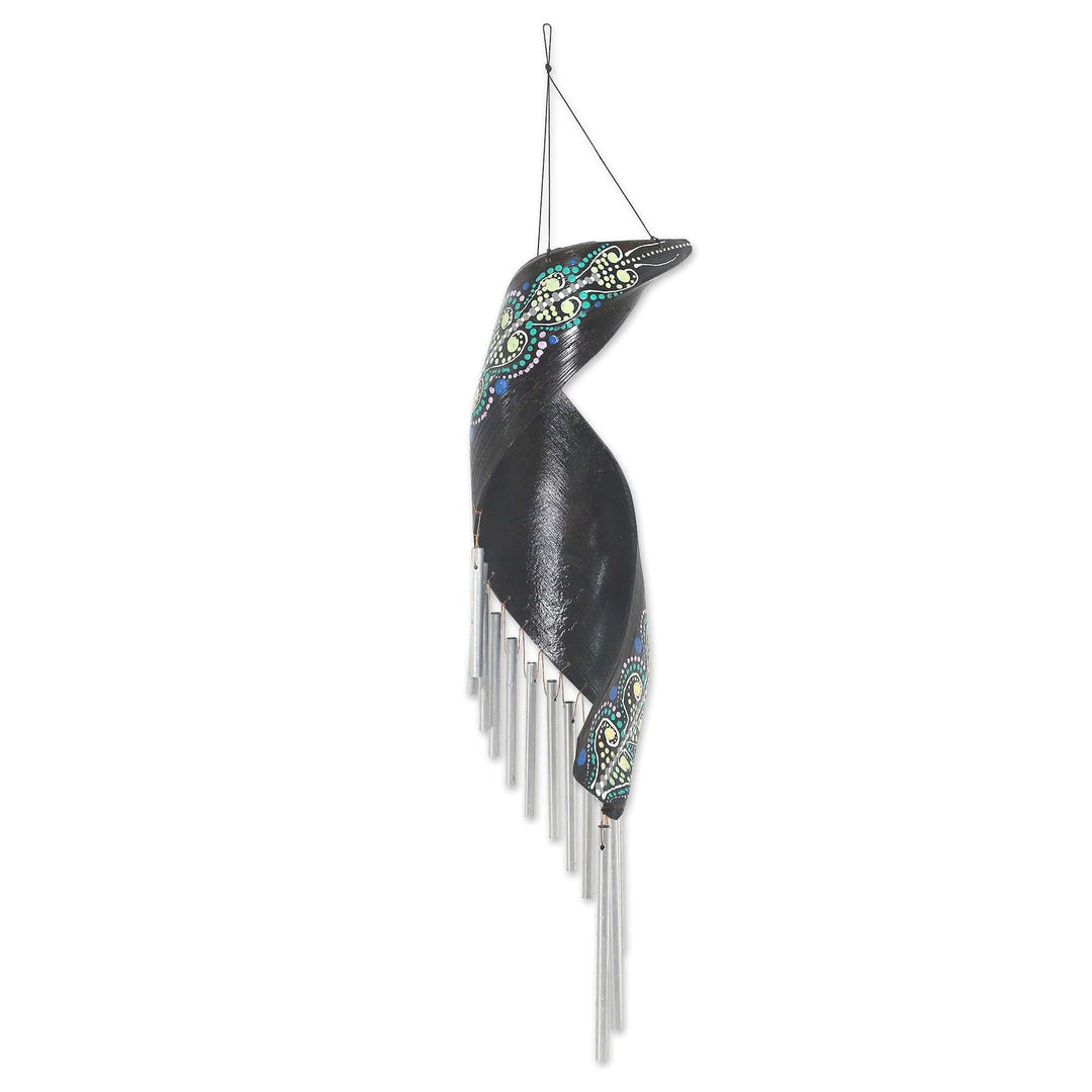Coconut Fiber Wind Chime - Sweet Serenade