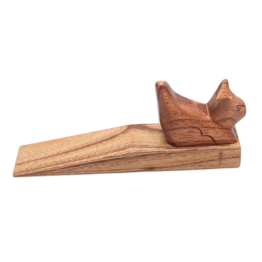 Cat Doorstop - Ready to Pounce