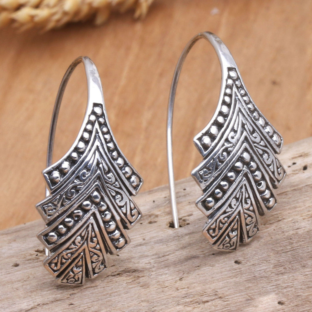Sterling Silver Drop Earrings - Pages of Love