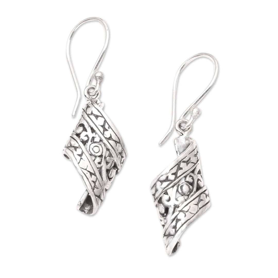 Sterling Silver Dangle Earrings - The Great Curve