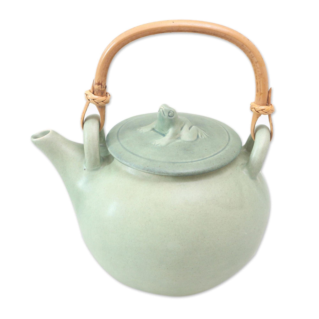 Ceramic Teapot - Frog Song