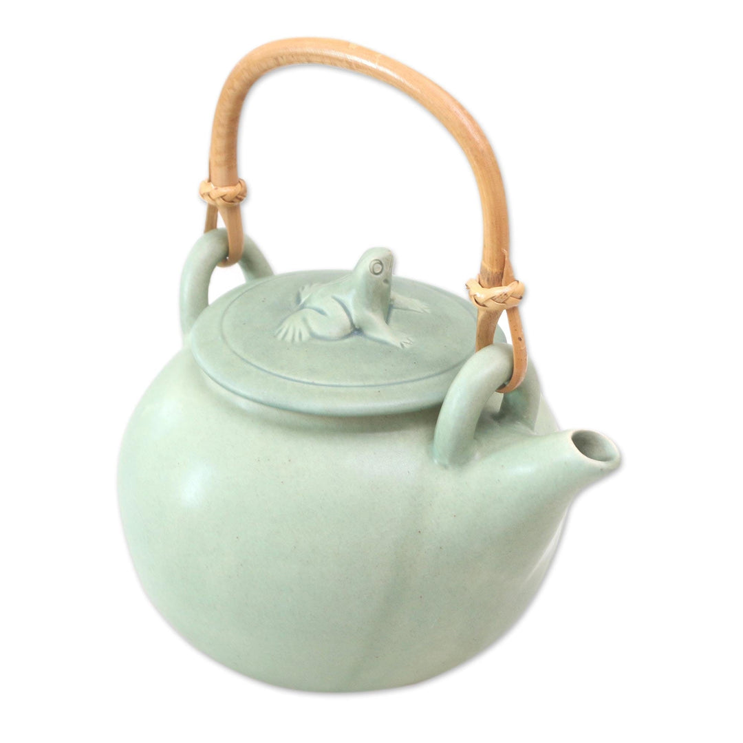 Ceramic Teapot - Frog Song