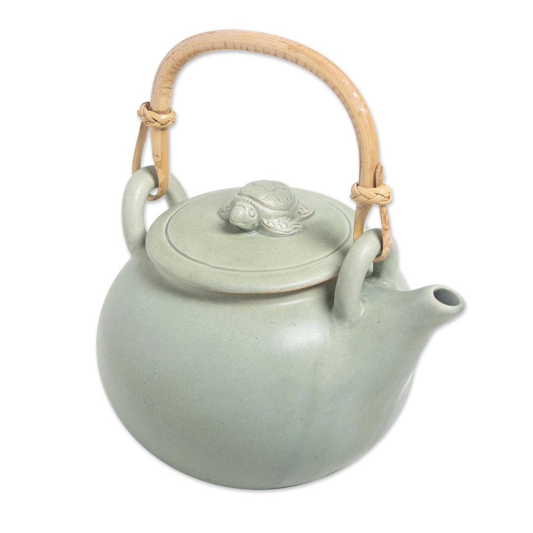 Ceramic Teapot  - Turtle