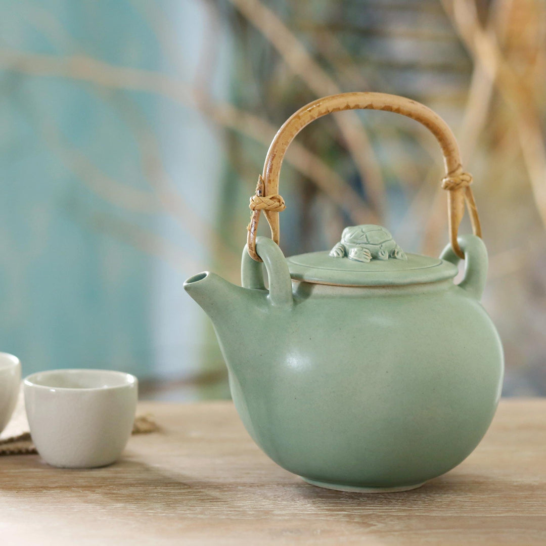 Ceramic Teapot  - Turtle