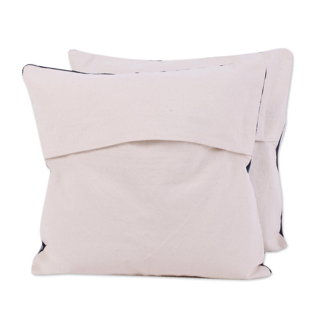 Embroidered Cushion Covers - Set of 2 - House of the Lords