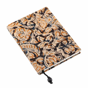 Floral Printed Cotton Journal Crafted in India - Floral Story