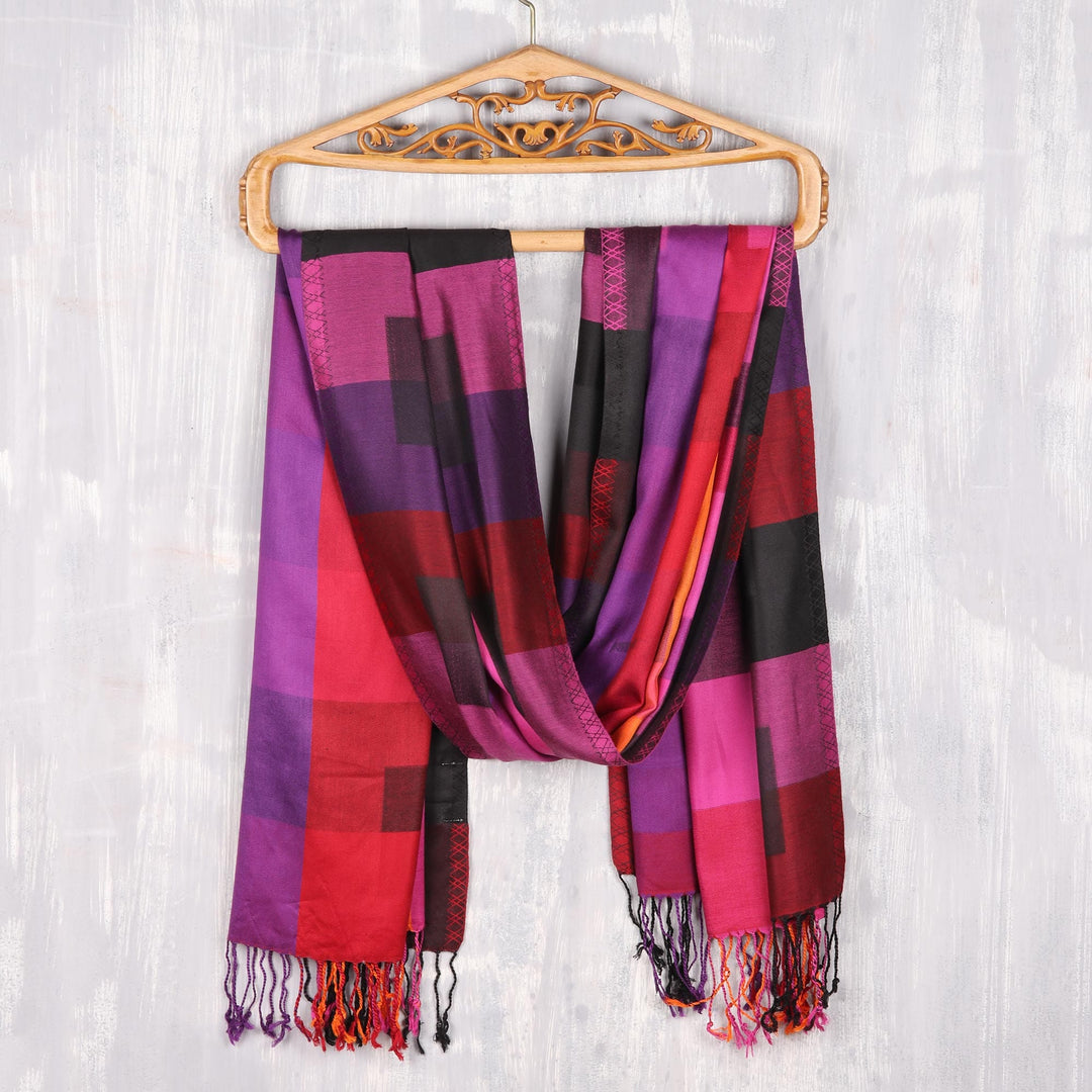Vibrant Kaleidoscope Squares
