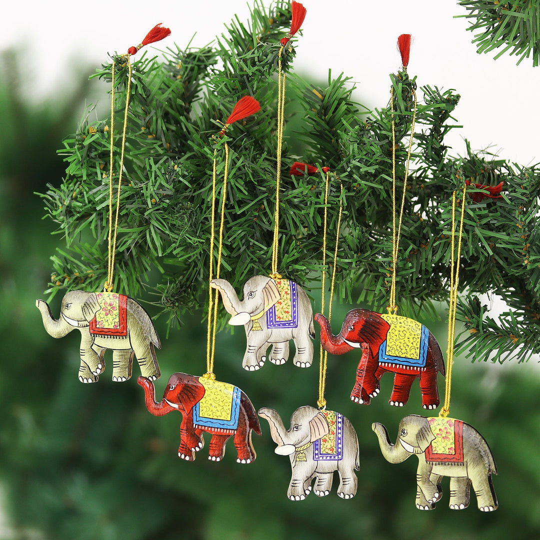 Festive Elephants