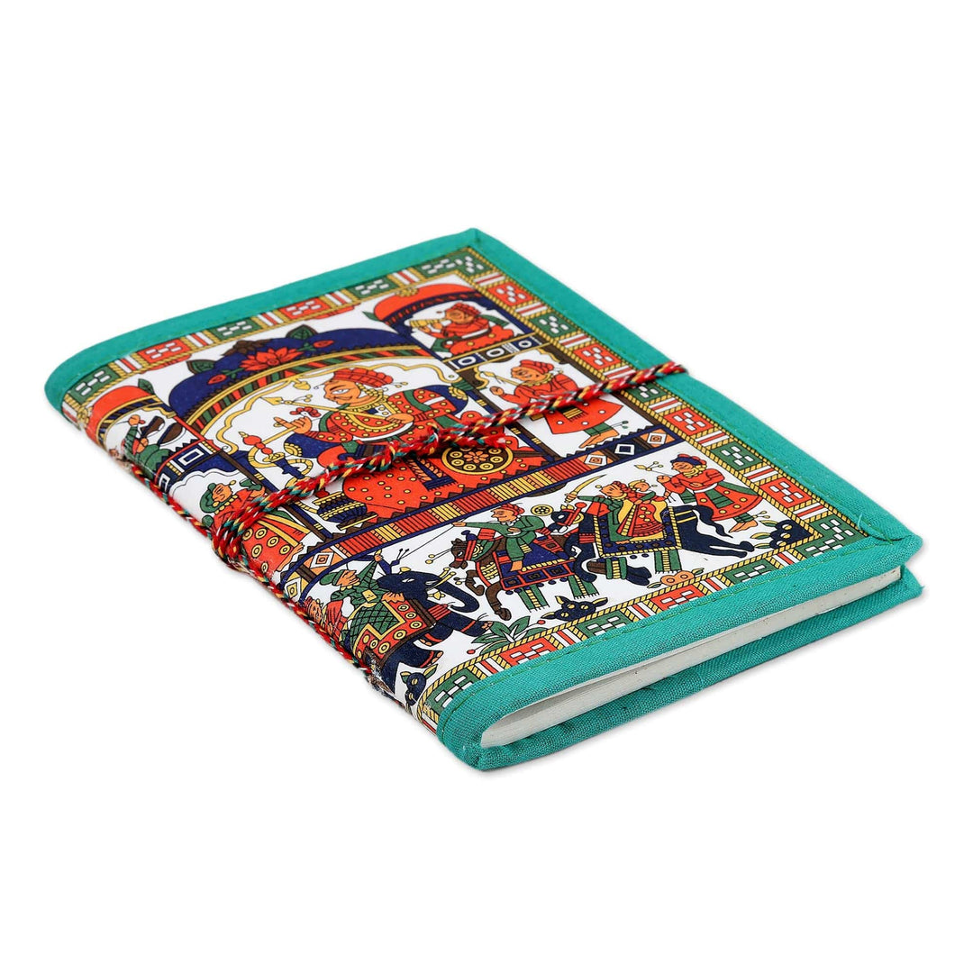 Hardcover Journal with Handmade Paper - Blank Space