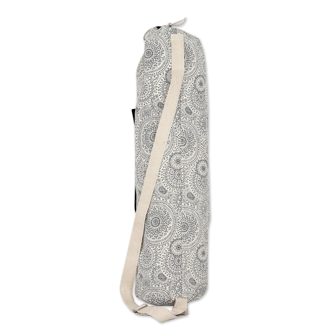 Screen-Printed Cotton Yoga Mat Carrier - Creative Process