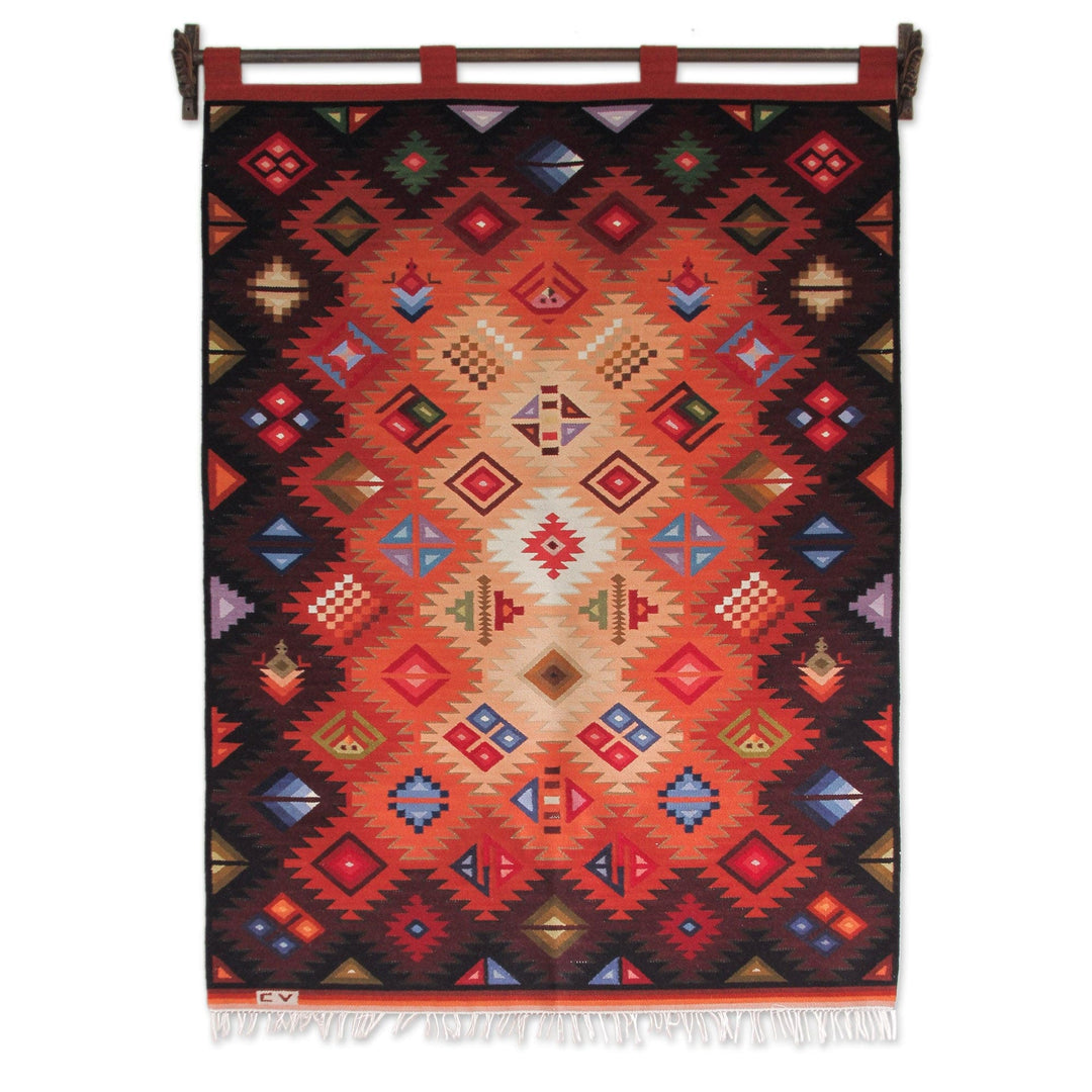 Handcrafted Wool Tapestry - Zodiac