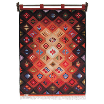 Handcrafted Wool Tapestry - Zodiac