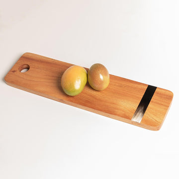 Wood and Horn Serving Board - Jeremie