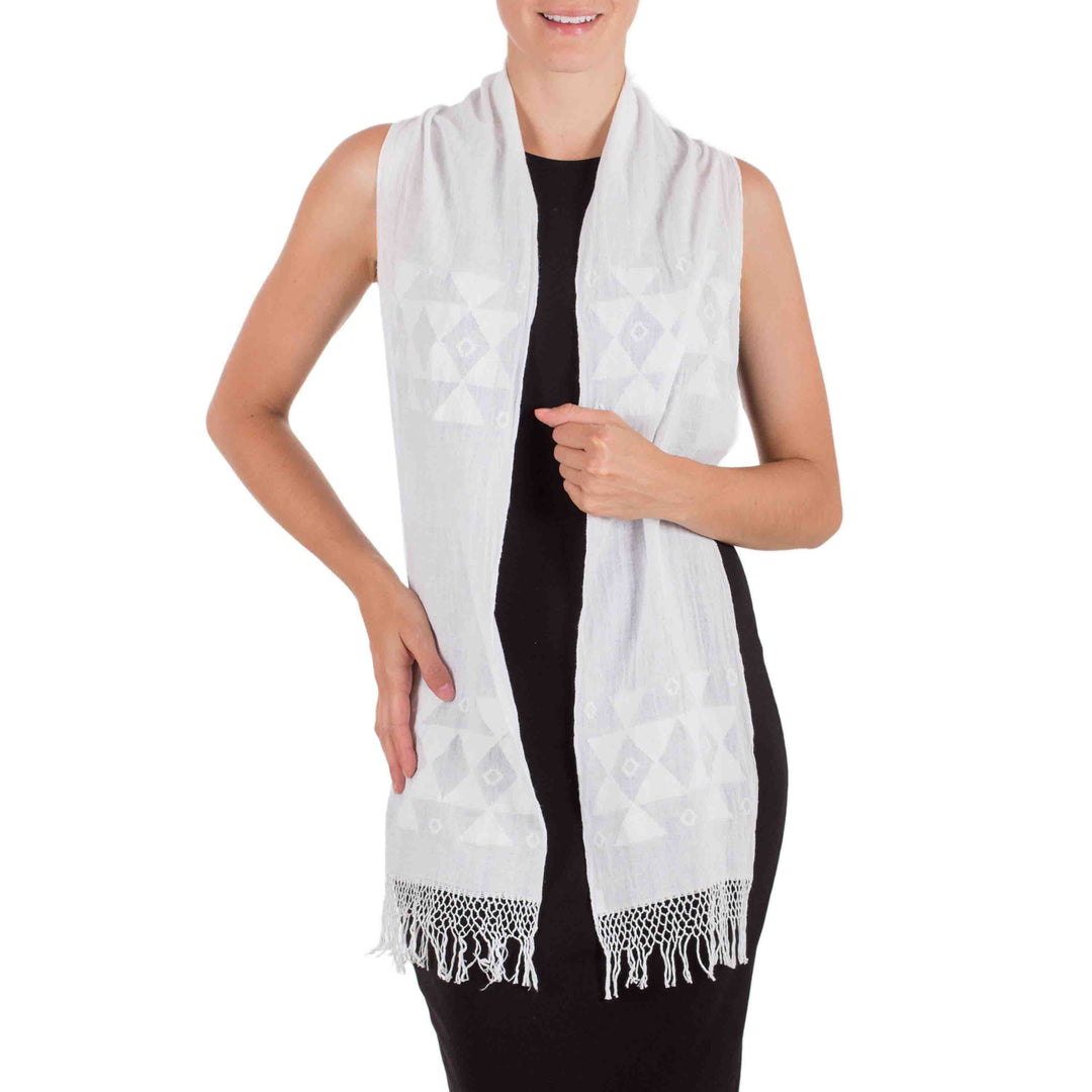 Cotton scarf - Star Blessings