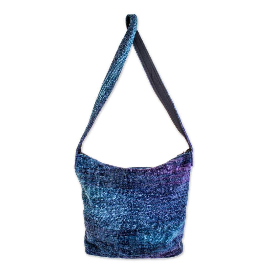 Bamboo Chenille Bag Handmade in Guatemala - Magical Moon