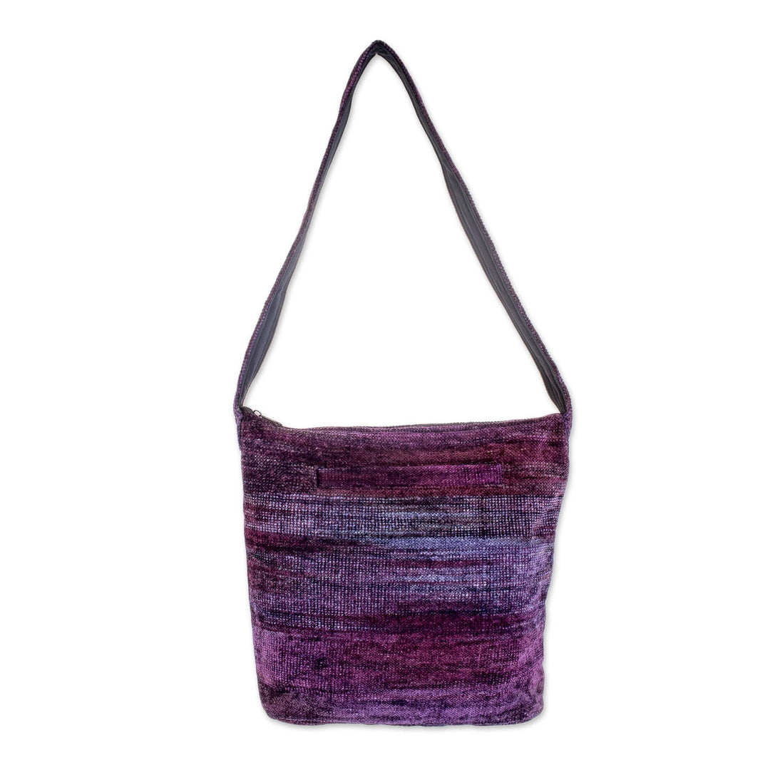 Guatemala Shoulder Bag  - Purple Magic