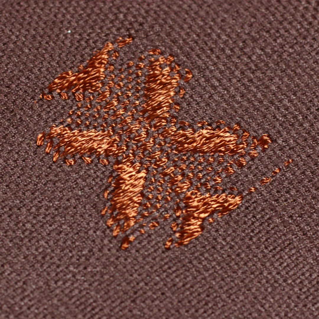 Shawl - Terracotta Butterflies