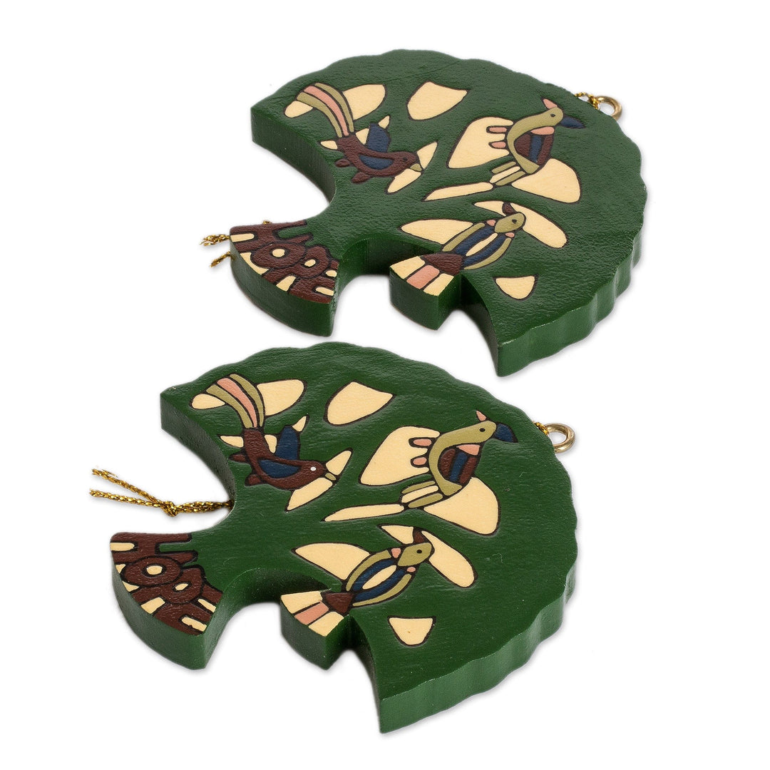 Pinewood ornaments (Set of 6) - Tree of Hope