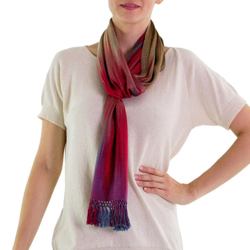 Rayon Scarf - Solola Fireworks