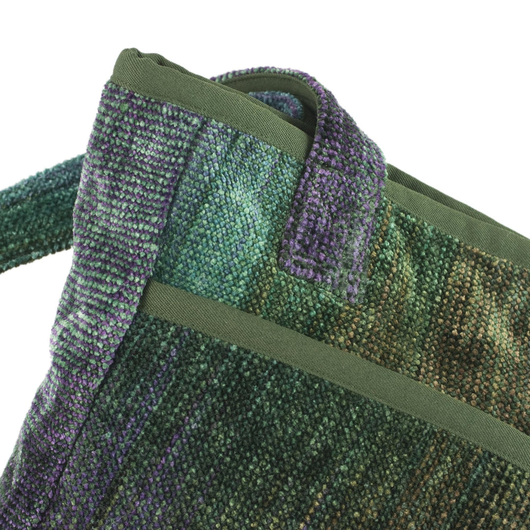 Bamboo chenille shoulder bag - Forest Rainbow