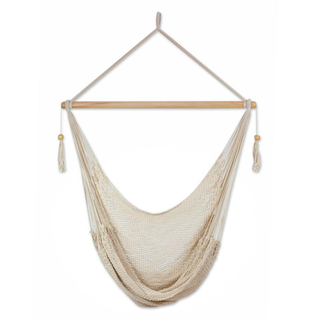 Handcrafted Cotton Hammock Swing - Ocotal Sands