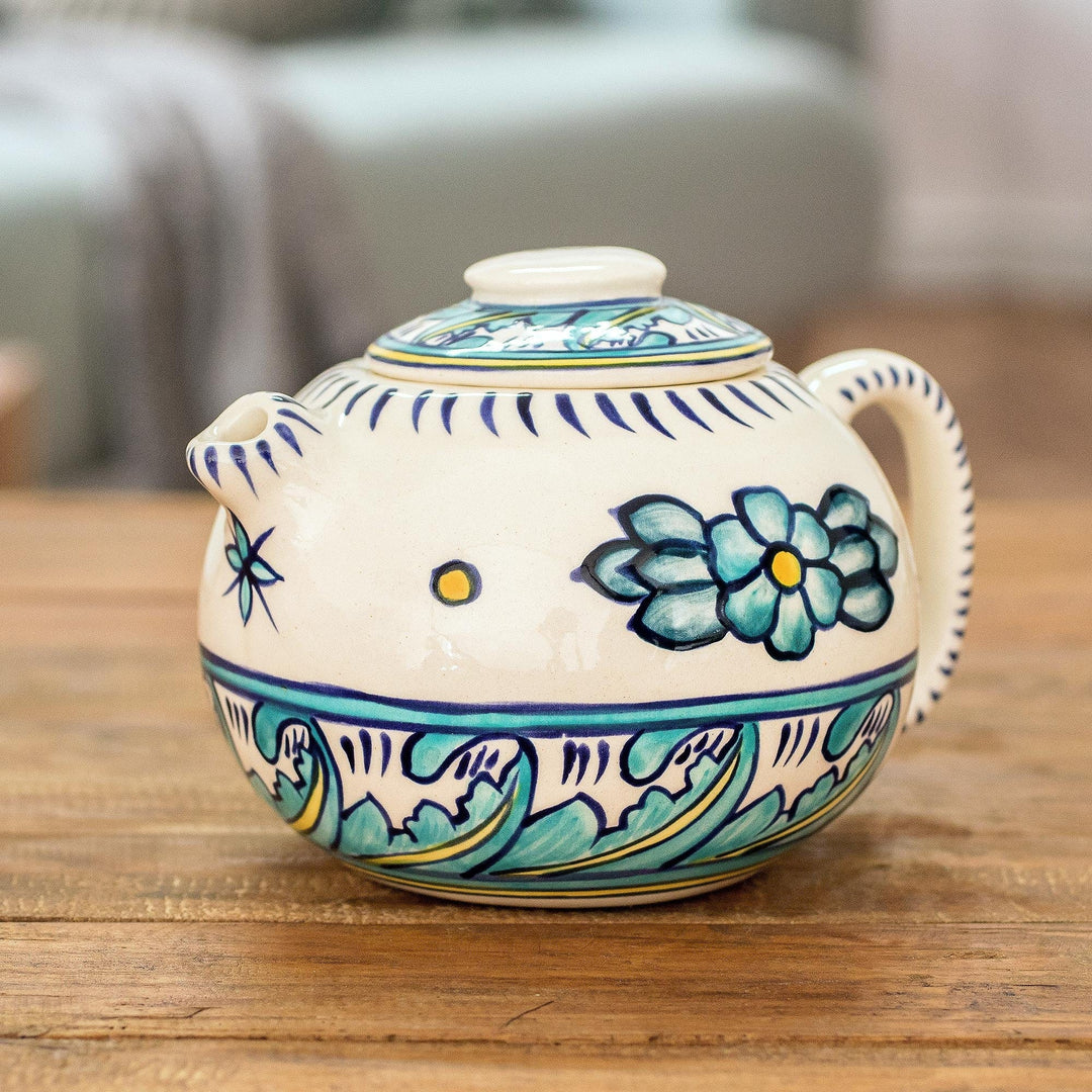 Turquoise Teapot top