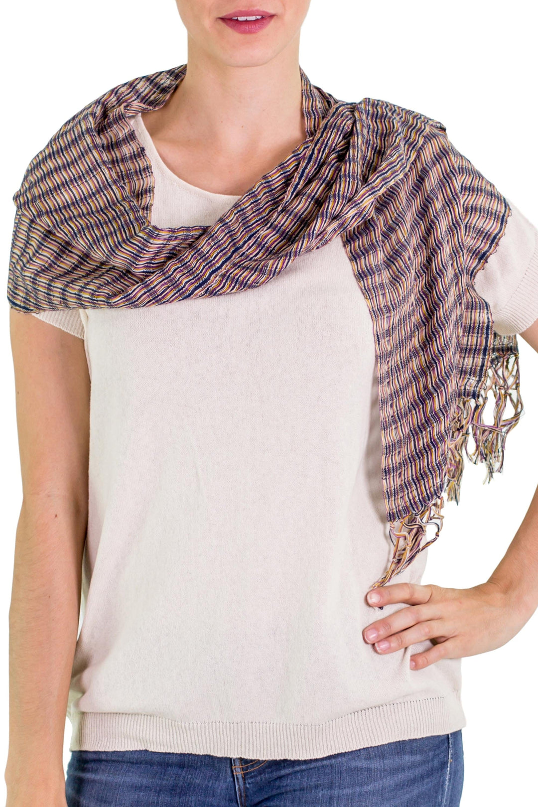 Subtle Blue Textiles