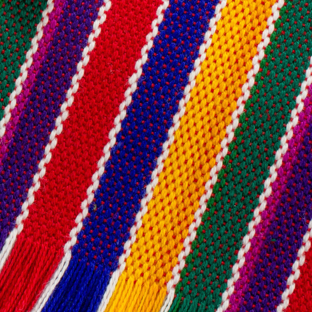 Six Striped Cotton Placemats - Trails of Happiness