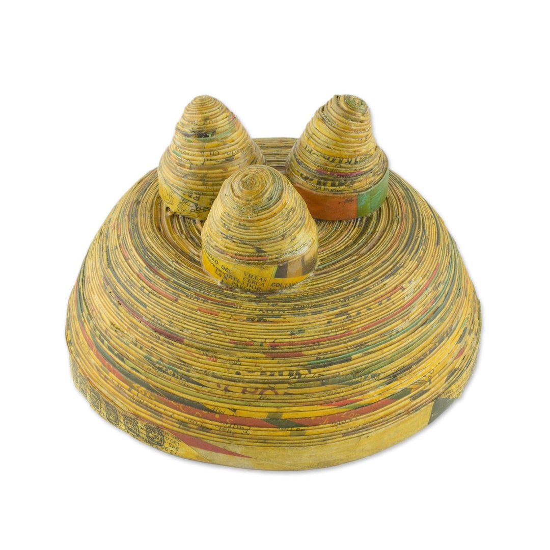 Recycled Paper Decorative Bowl - Pretty Benediction