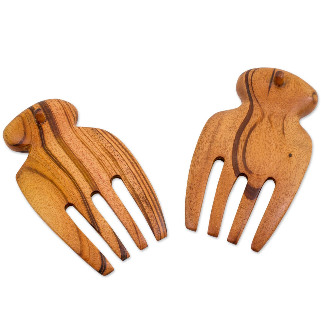 Jobillo Wood Salad Forks - Homemade Delights