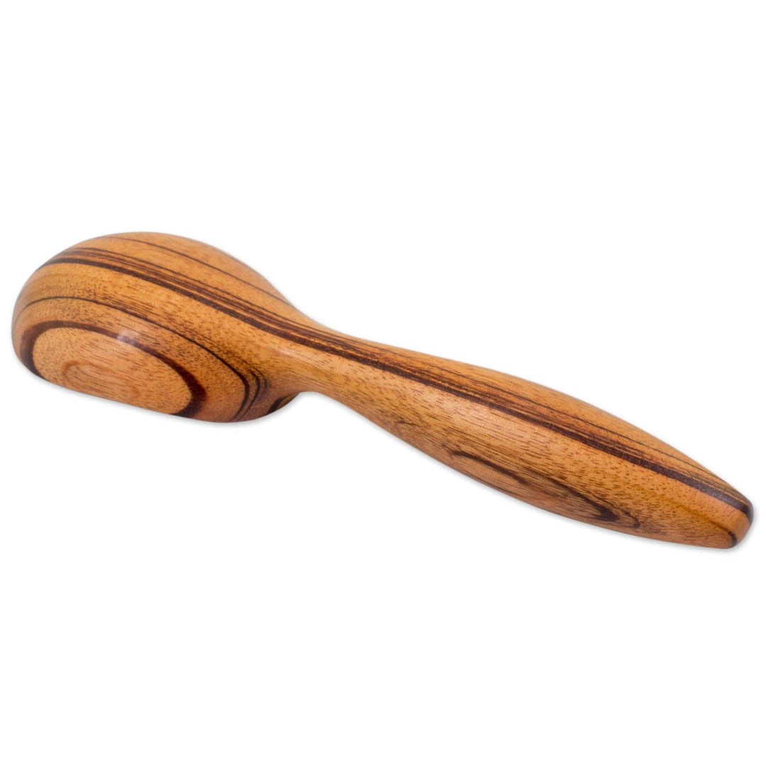 Hand Carved Jobillo Wood Ice Cream Scoop from Guatemala - Homestyle Delights