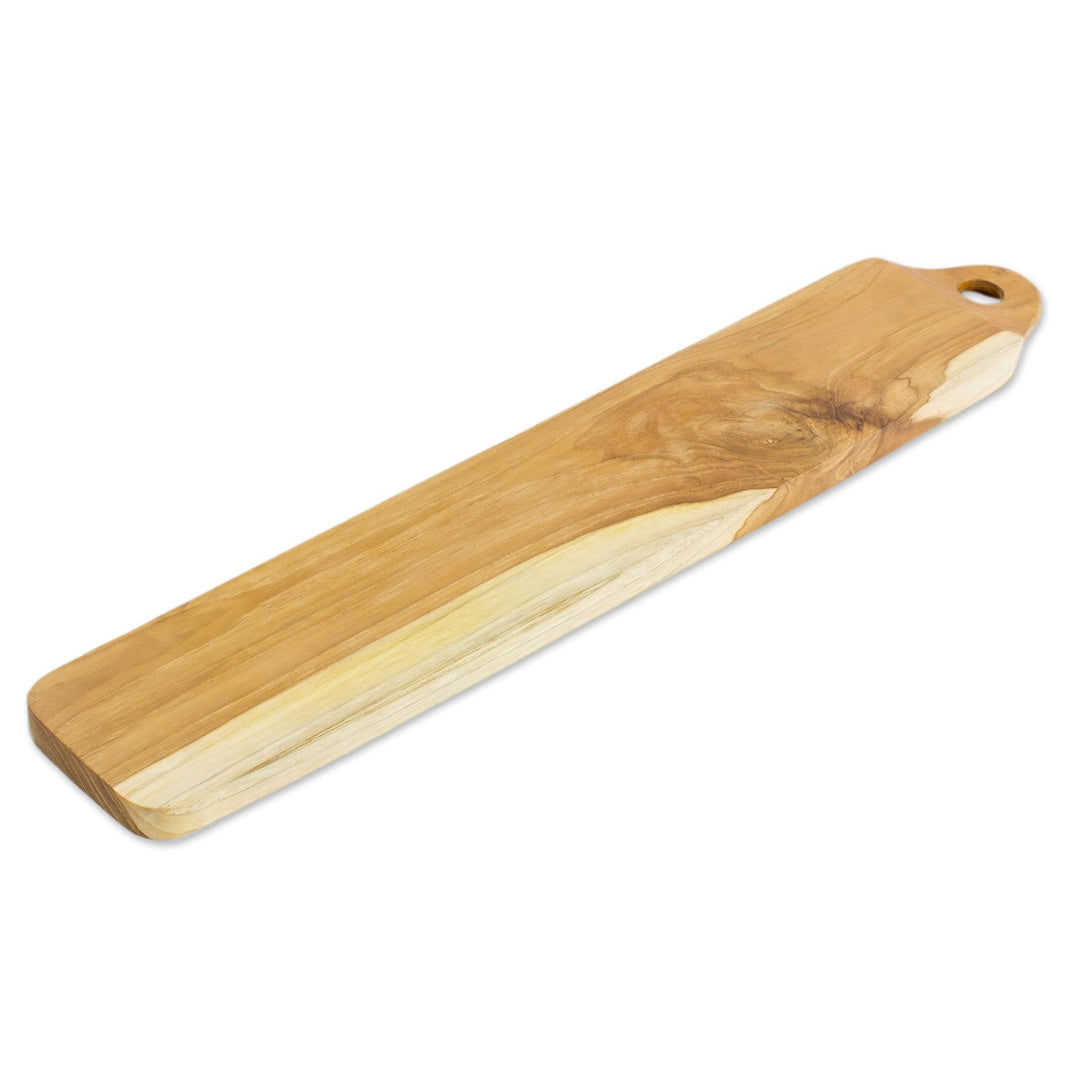 Costa Rican Teak Wood Bread Board - Family Favorite