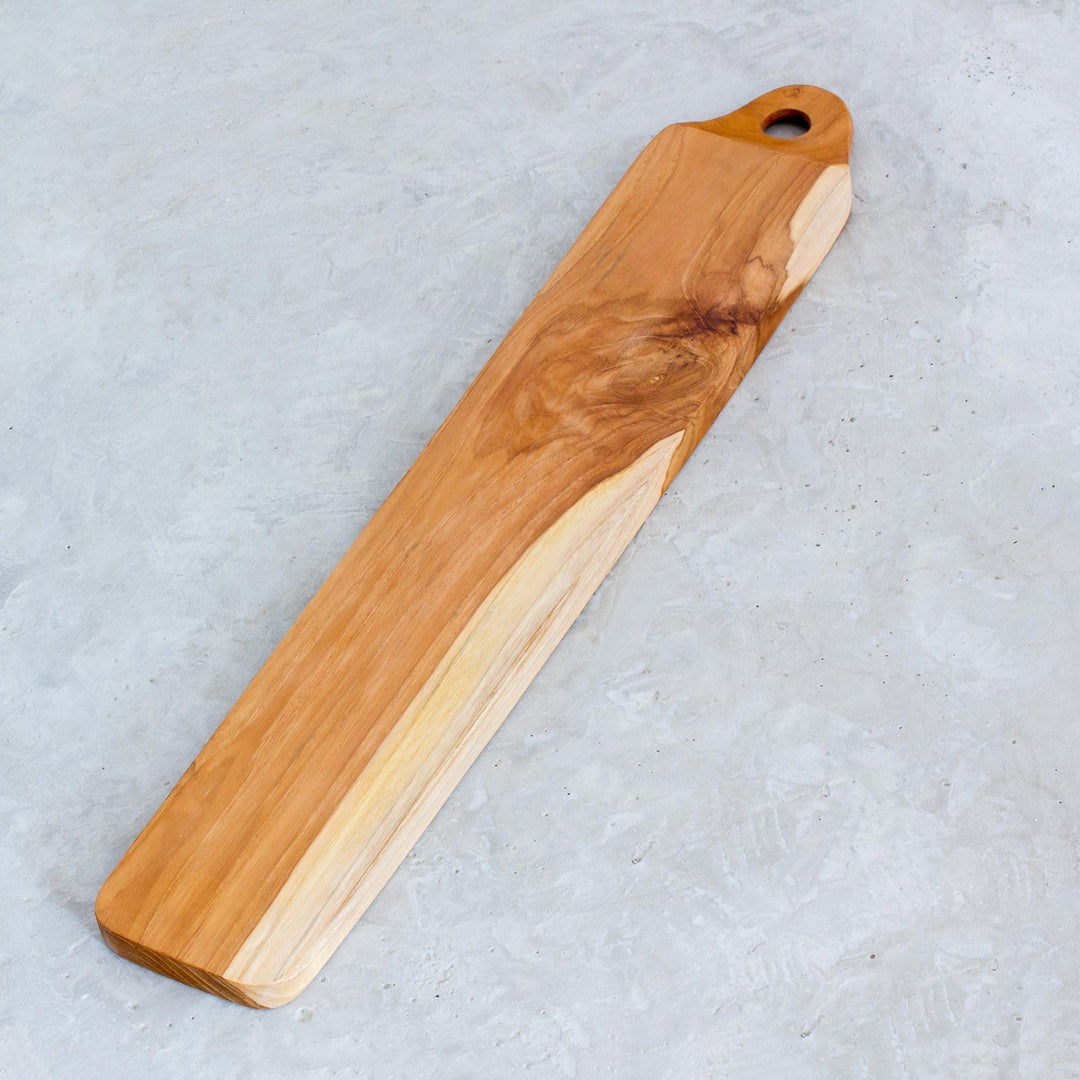 Costa Rican Teak Wood Bread Board - Family Favorite