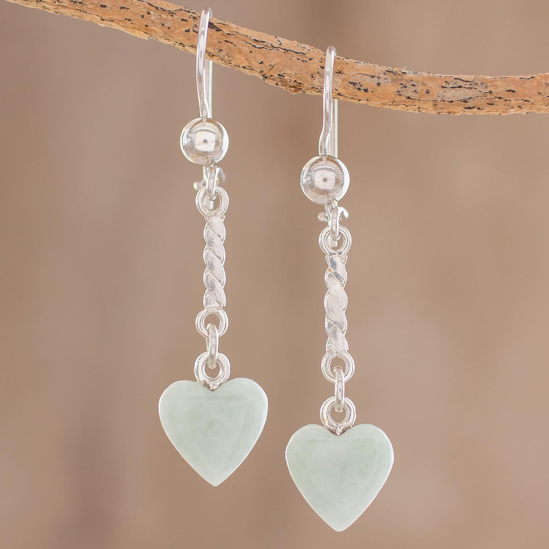 Apple Green Spirals of Love