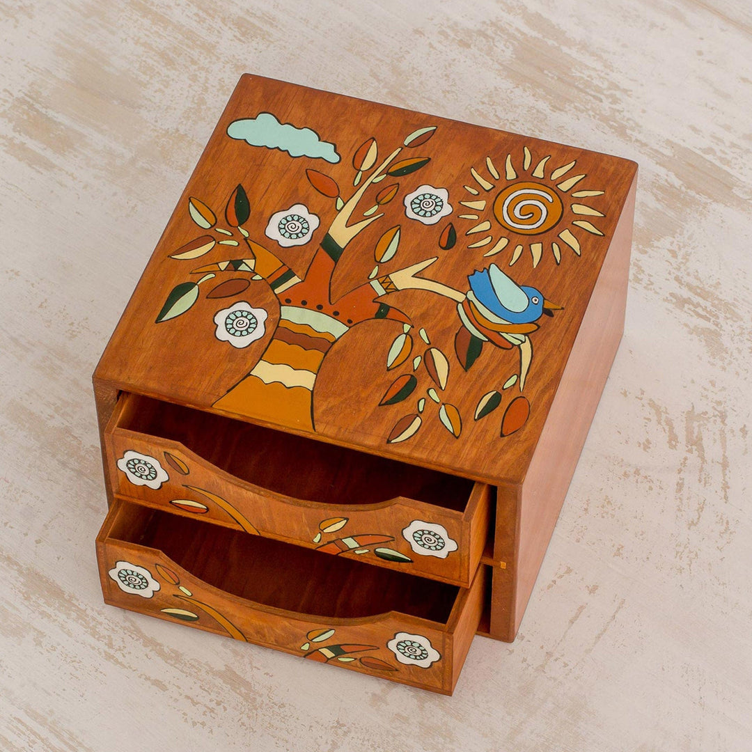 Pinewood Jewelry Box - Lively Tree