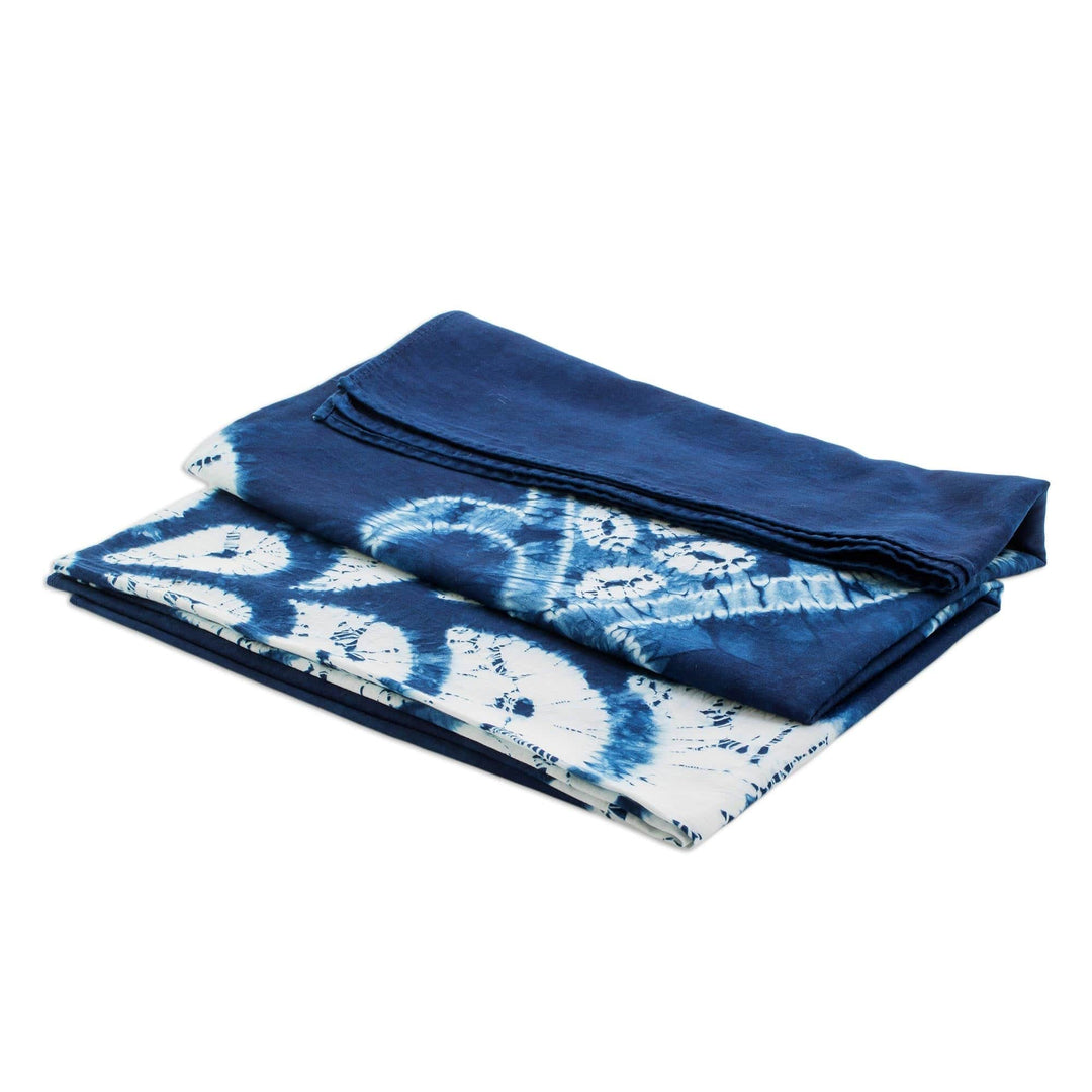 Floral Batik Cotton Table Cloth - Flower of Paradise