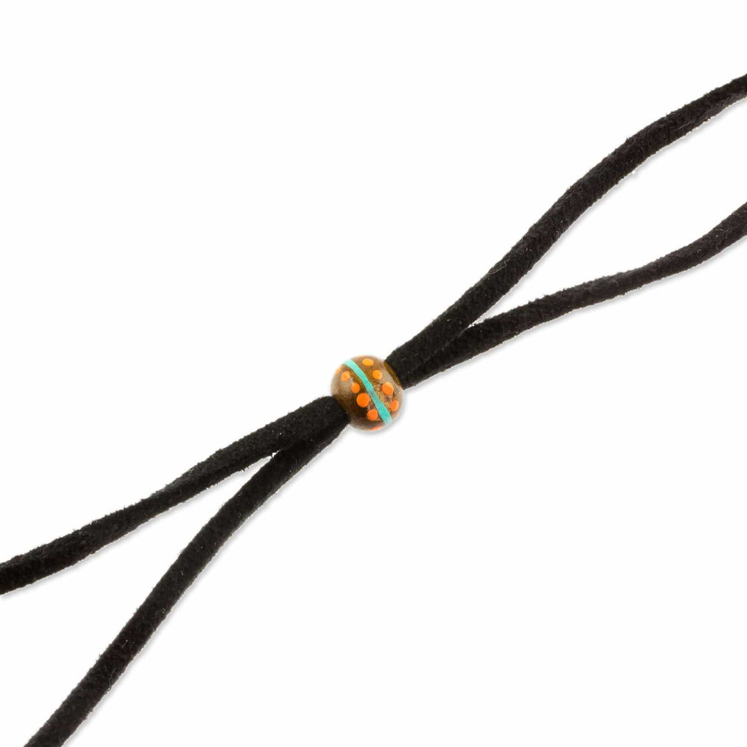 Pinewood Pendant Necklace - Mayan Evolution