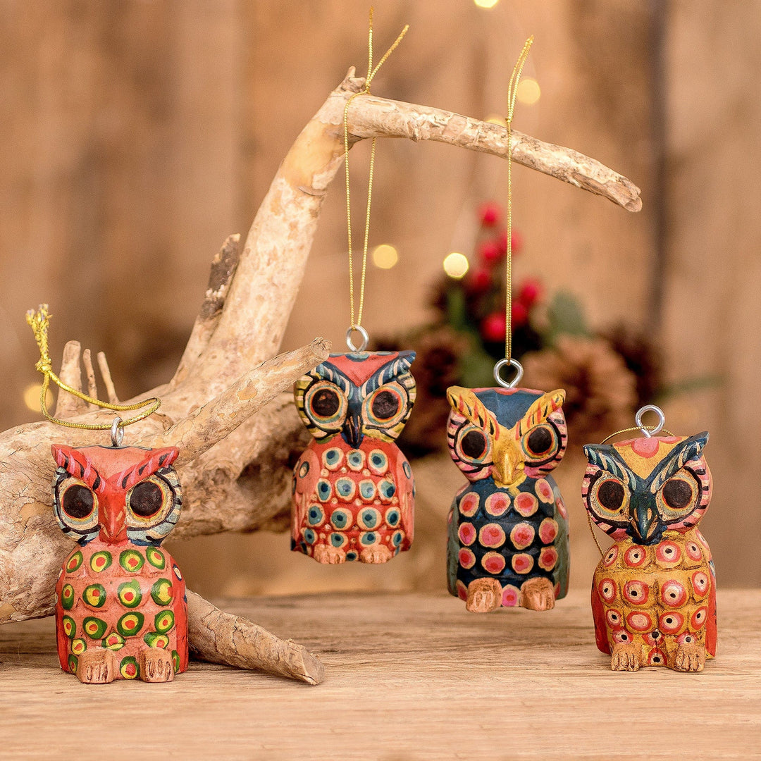 Celebratory Owls