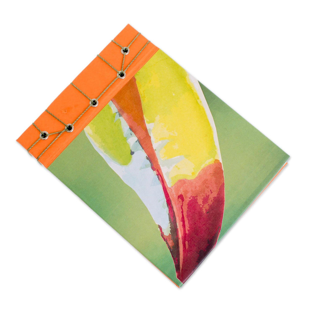 Toucan-Themed Paper Journal from Costa Rica (5.5 inch) - Toucan Beak