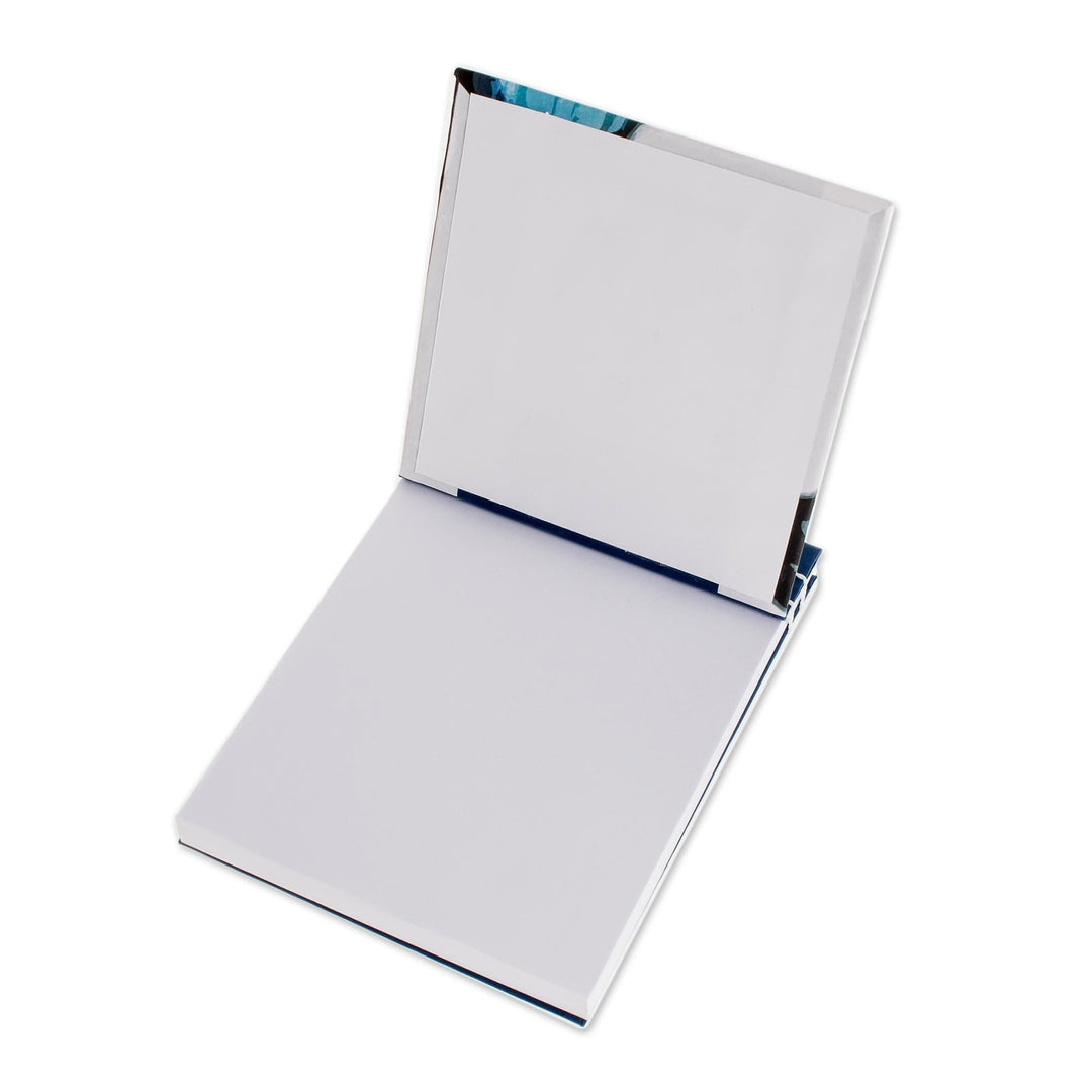 Butterfly-Themed Paper Journal from Costa Rica (5.5 inch) - Morpheus Wing