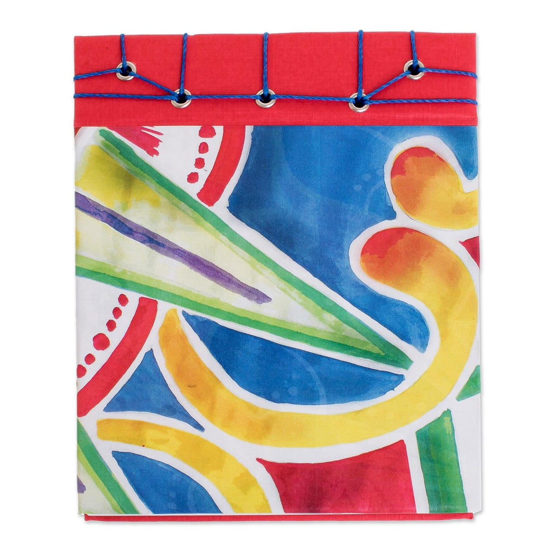 Abstract Colorful Paper Journal from Costa Rica (5.5 inch) - Colorful Abstraction
