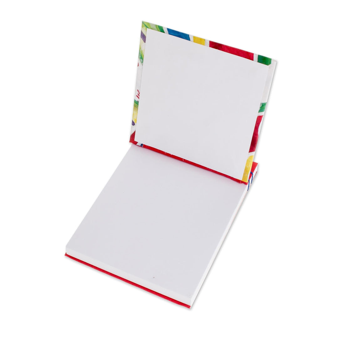 Abstract Colorful Paper Journal from Costa Rica (5.5 inch) - Colorful Abstraction