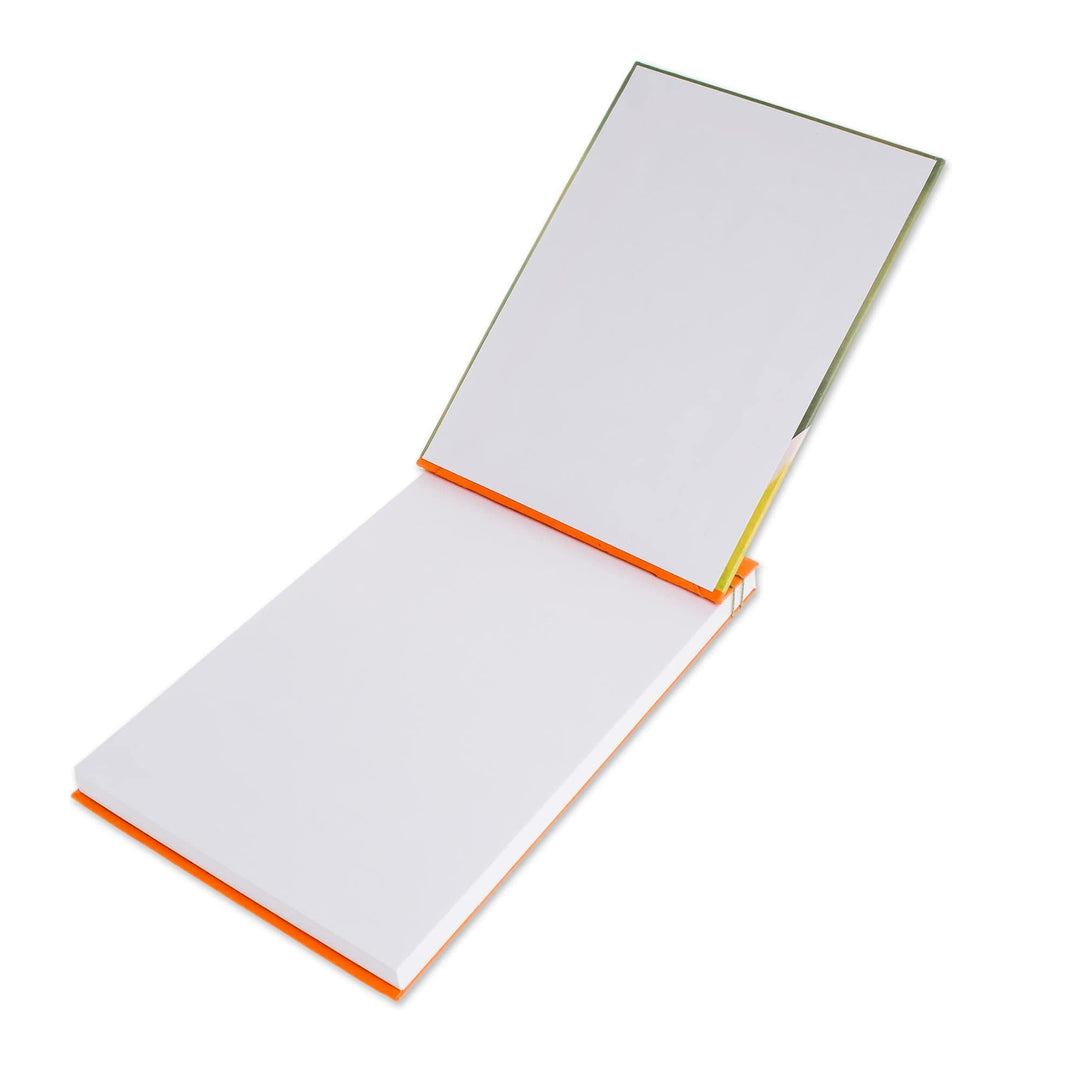 Toucan-Themed Paper Journal from Costa Rica (8.5 inch) - Toucan Beak