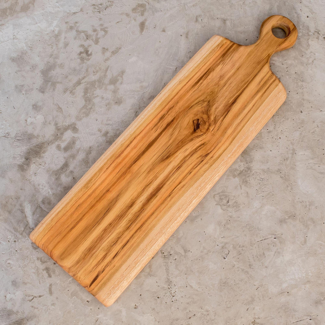 Artisanal Teak Wood Cutting Board from Thailand - Great Meal